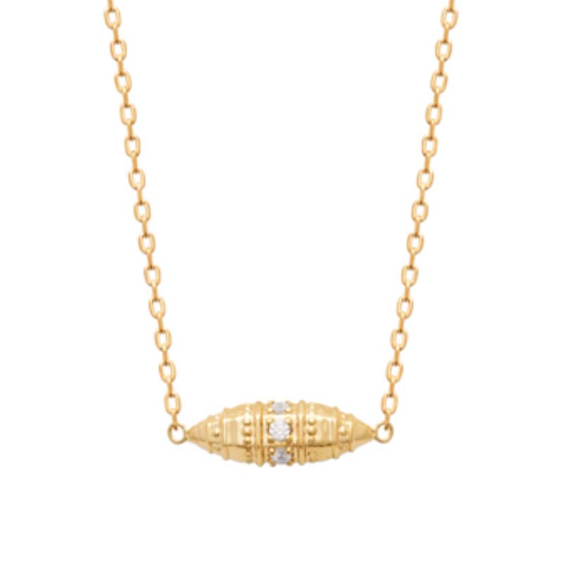Coque de Nacre Collier plaqué or 973743