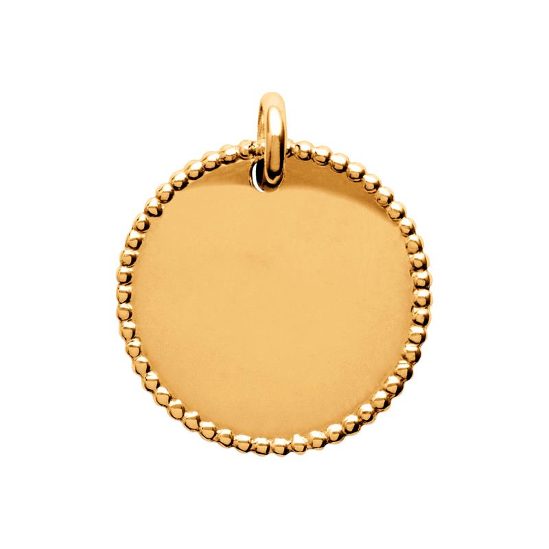 Coque de Nacre Médaille plaqué or 2766100