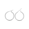 Coque de Nacre Créoles argent 79920