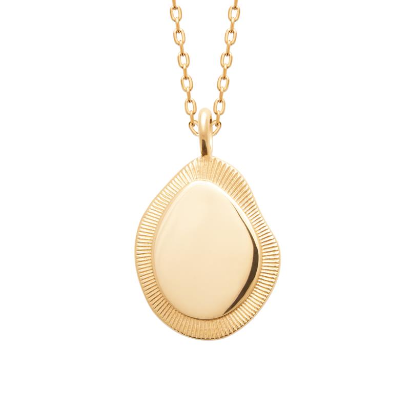 Coque de Nacre Collier plaqué or 922224