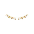 Coque de Nacre Boucles d'oreilles plaqué or 23044010
