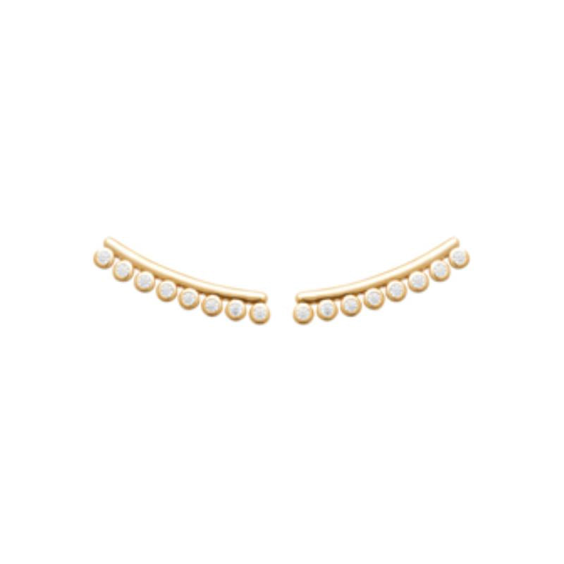 Coque de Nacre Boucles d'oreilles plaqué or 23044010