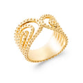 Coque de Nacre Bague plaqué or 2955500