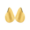 Coque de Nacre Boucles d'oreilles acier doré 3123709