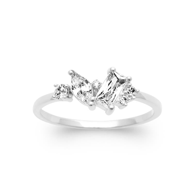 Coque de Nacre Bague argent 10008610