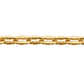 Coque de Nacre Bracelet acier doré 312211