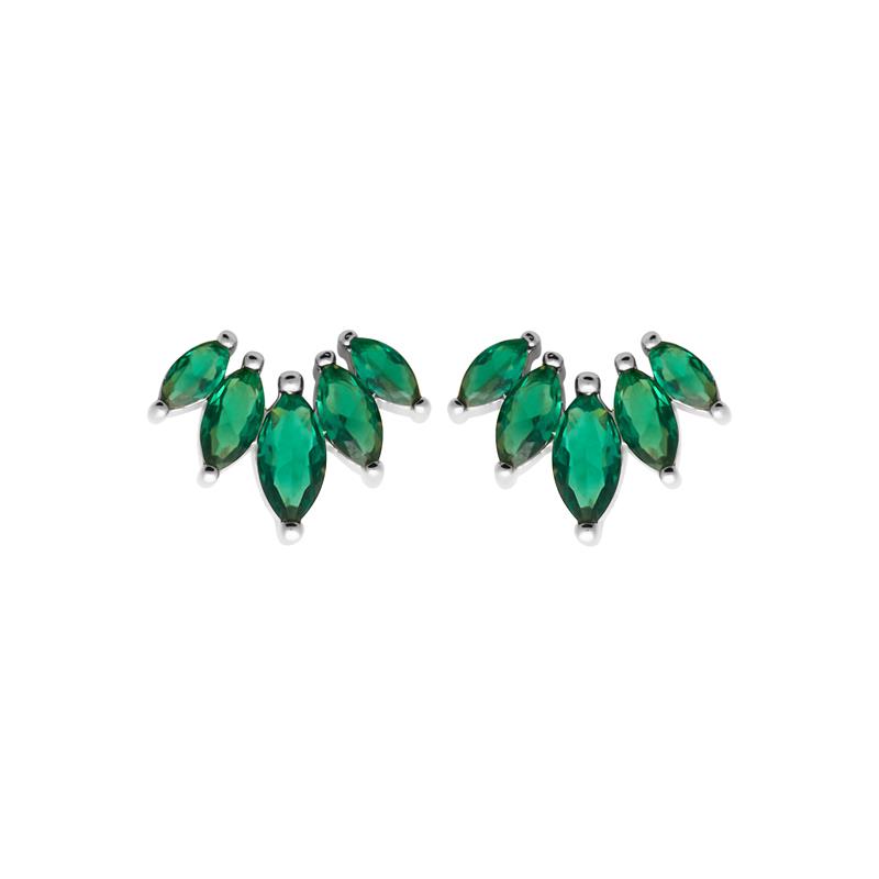 Coque de Nacre Puces d'oreilles argent 13024950