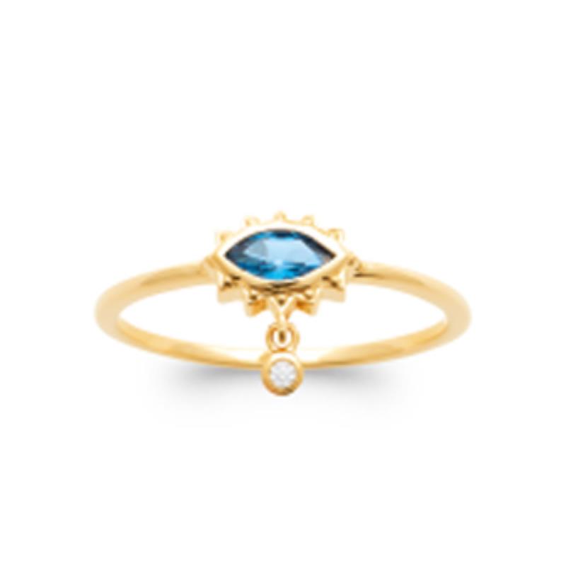 Coque de Nacre Bague plaqué or 2967040