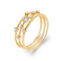 Coque de Nacre Bague plaqué or 2970210