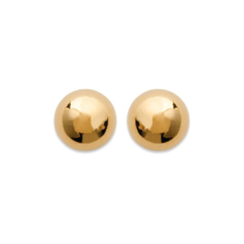 Coque de Nacre Puces d'oreilles plaqué or 2318514