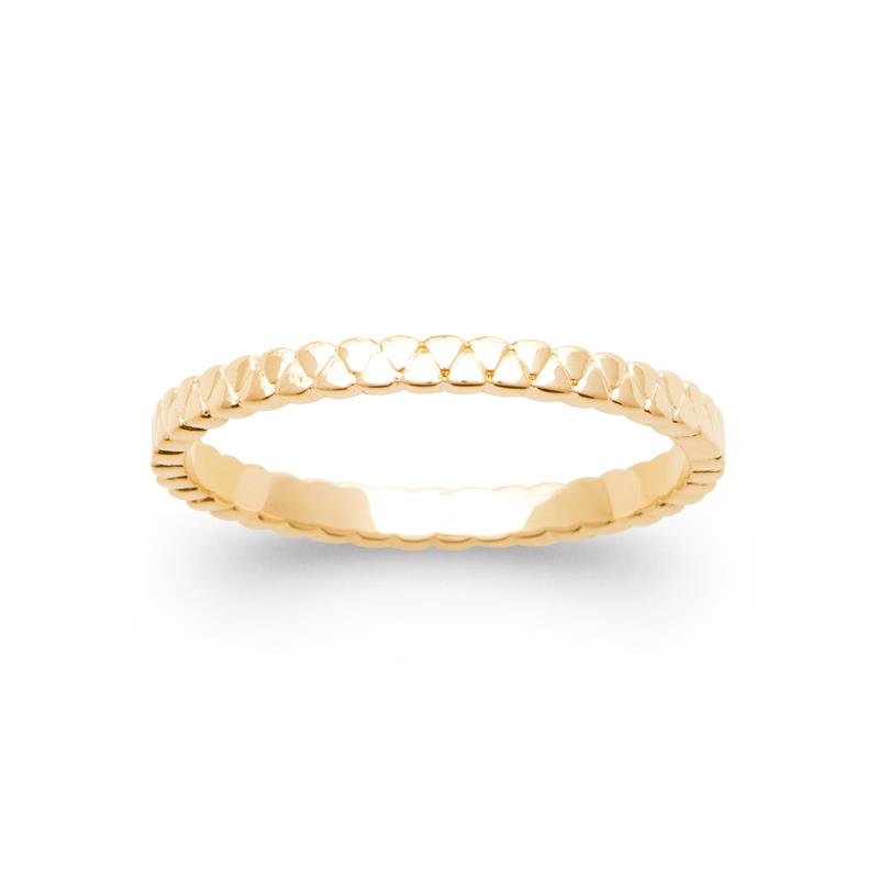 Coque de Nacre Bague plaqué or 20014000