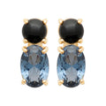 Coque de Nacre Puces d'oreilles plaqué or 23057407