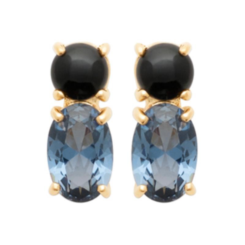 Coque de Nacre Puces d'oreilles plaqué or 23057407