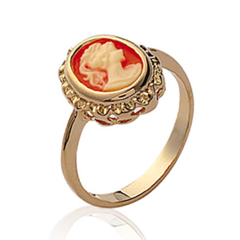 Coque de Nacre Bague plaqué or 2014480