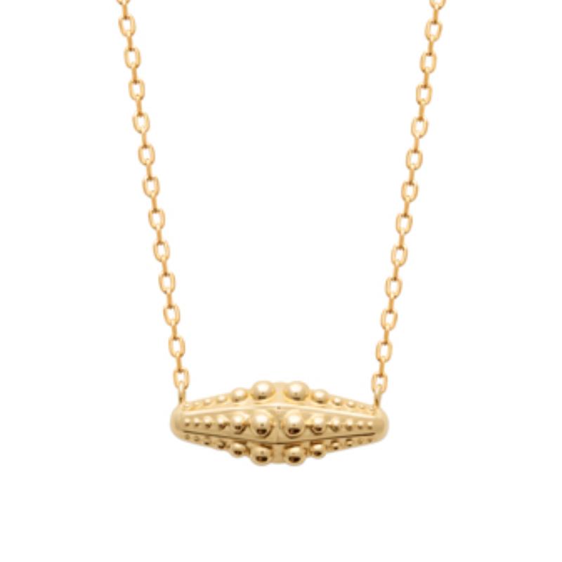 Coque de Nacre Collier plaqué or 922011