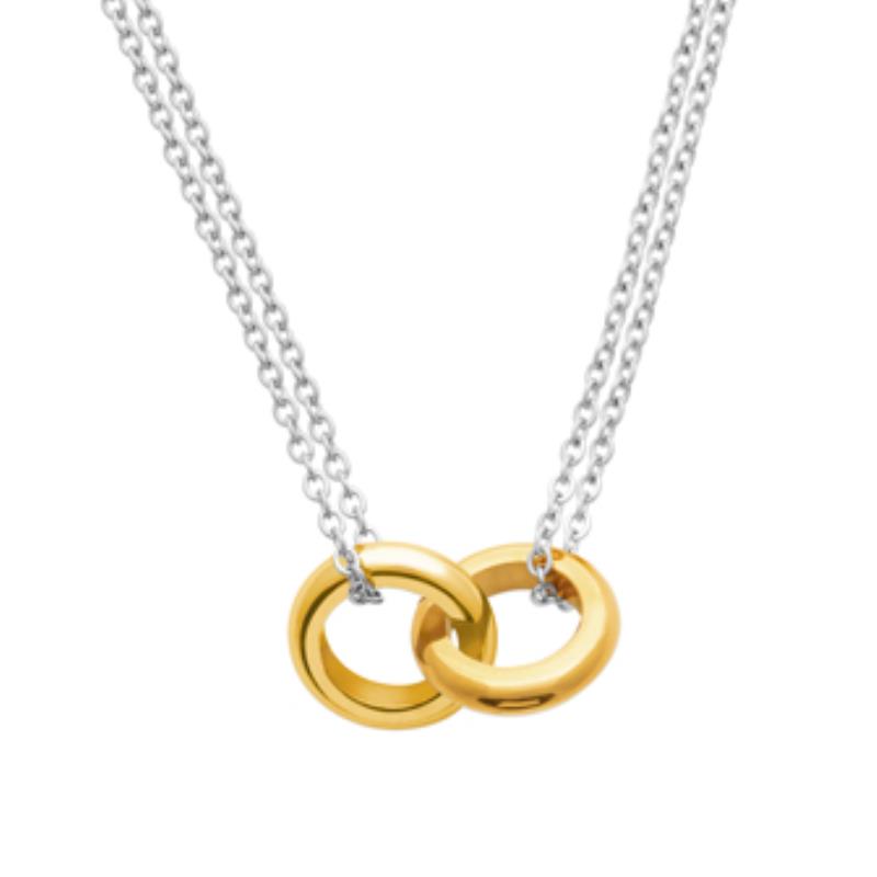 Coque de Nacre Collier acier 312179