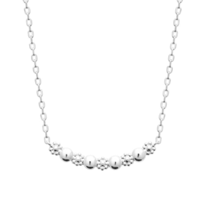 Coque de Nacre Chaîne argent 722179