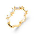Coque de Nacre Bague plaqué or 20008410