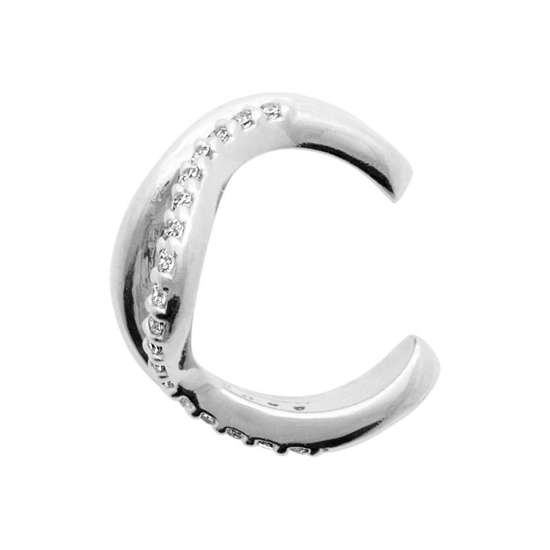 Coque de Nacre Bague d'oreille argent 13083310