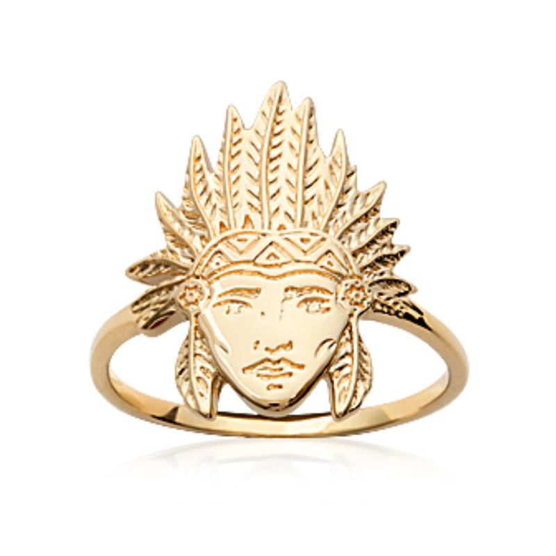 Coque de Nacre Bague plaqué or 2235900