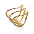 Coque de Nacre Bague plaqué or 2227900