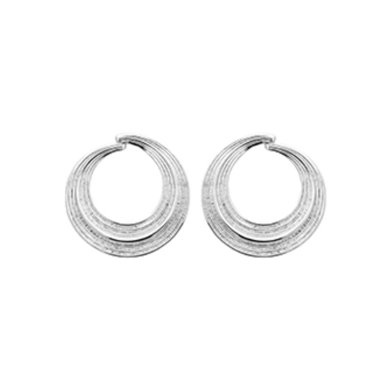 Coque de Nacre Puces d'oreilles argent 7567000
