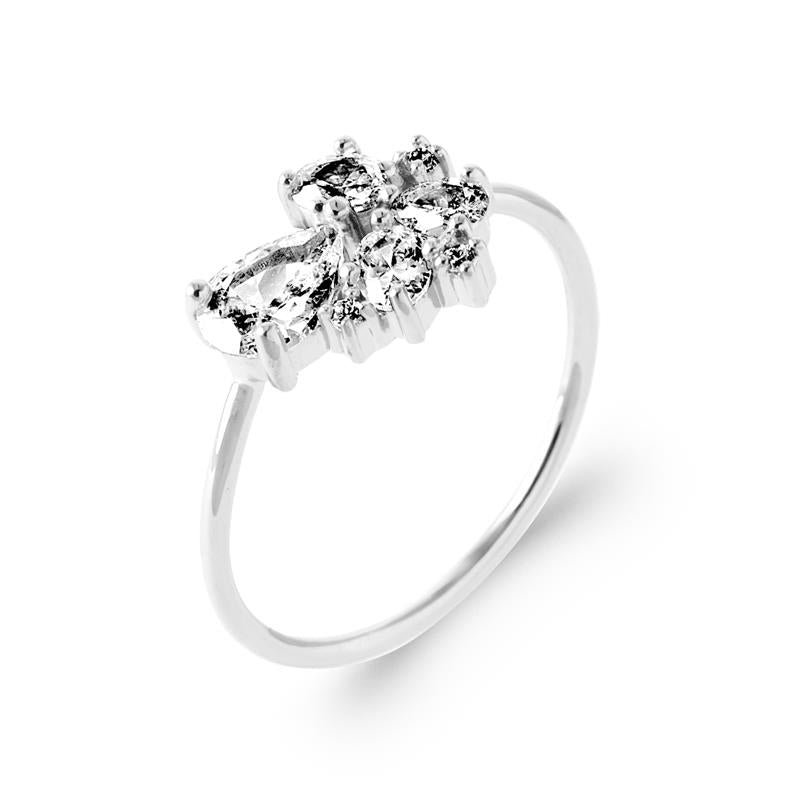 Coque de Nacre Bague argent 10017410