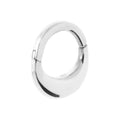 Coque de Nacre Créoles argent 7676900