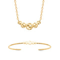 Coque de Nacre Collier plaqué or 922079