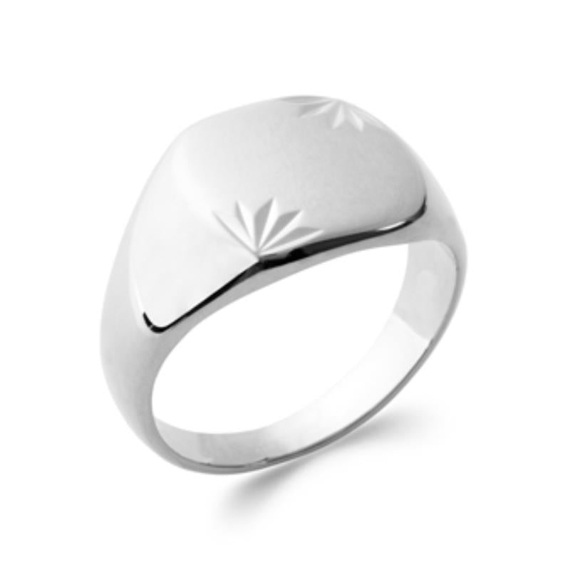 Coque de Nacre Chevalière argent 1019300