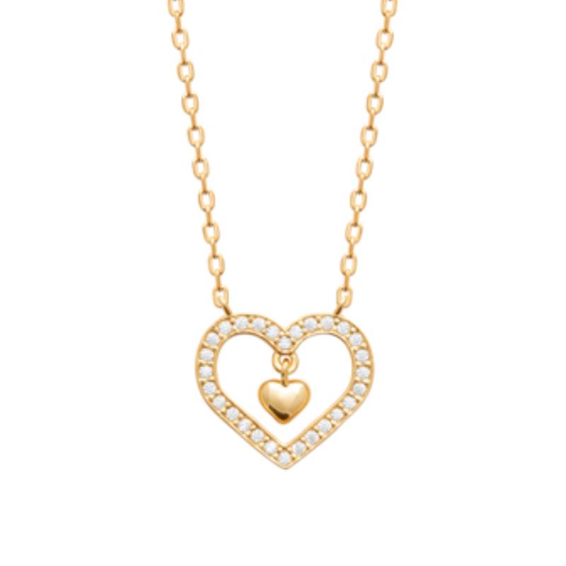 Coque de Nacre Collier plaqué or 974157