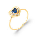Coque de Nacre Bague plaqué or 20008540