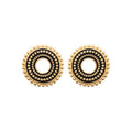 Coque de Nacre Puces d'oreilles plaqué or 2571607
