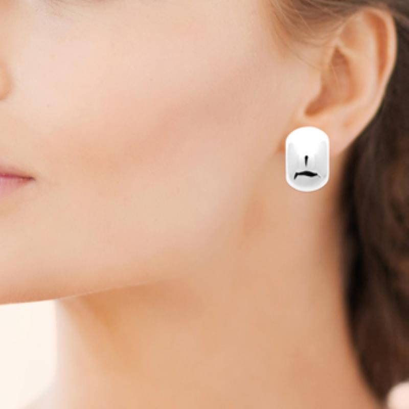 Coque de Nacre Boucles d'oreilles acier 3122600