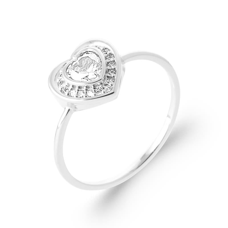 Coque de Nacre Bague argent 10008510
