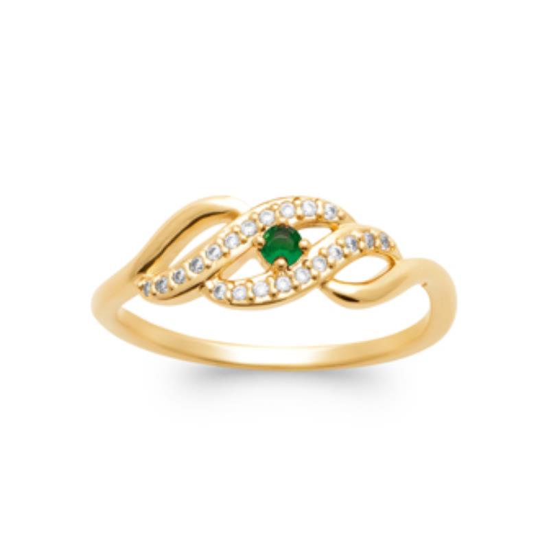 Coque de Nacre Bague plaqué or 2985950