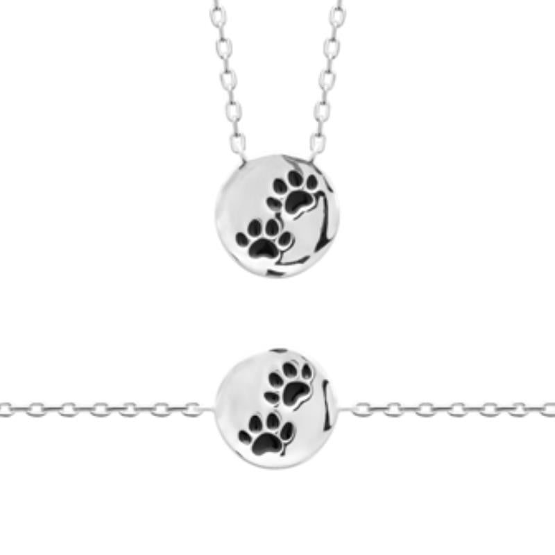 Coque de Nacre Collier argent 722095