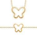 Coque de Nacre Chaîne plaqué or 922074