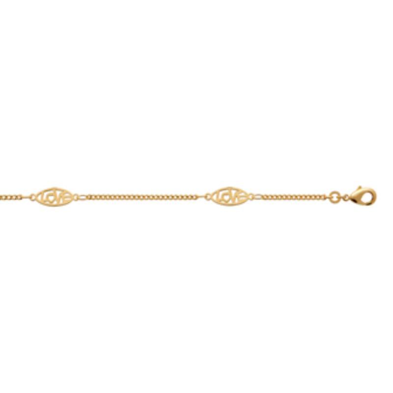 Coque de Nacre Bracelet plaqué or 921973
