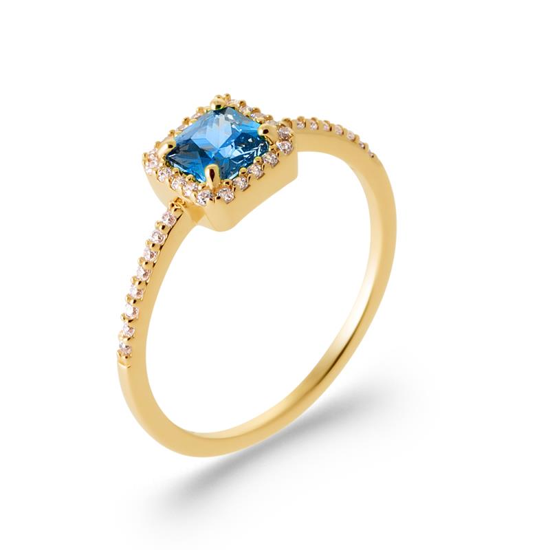 Coque de Nacre Bague solitaire plaqué or 2952640