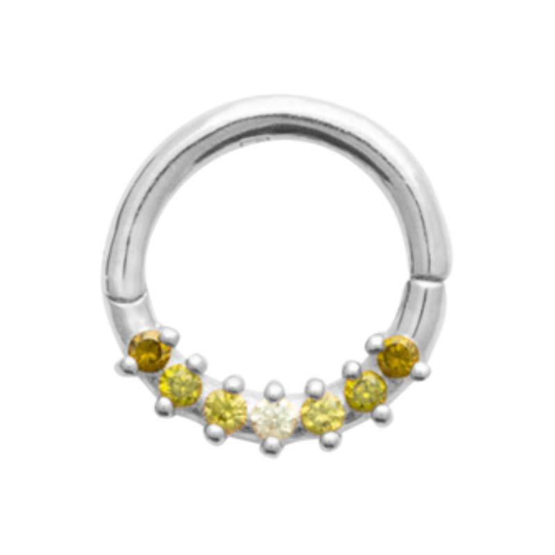 Coque de Nacre Créoles argent 1678050