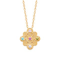 Coque de Nacre Collier plaqué or 974226