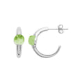 Coque de Nacre Créoles argent 1627250