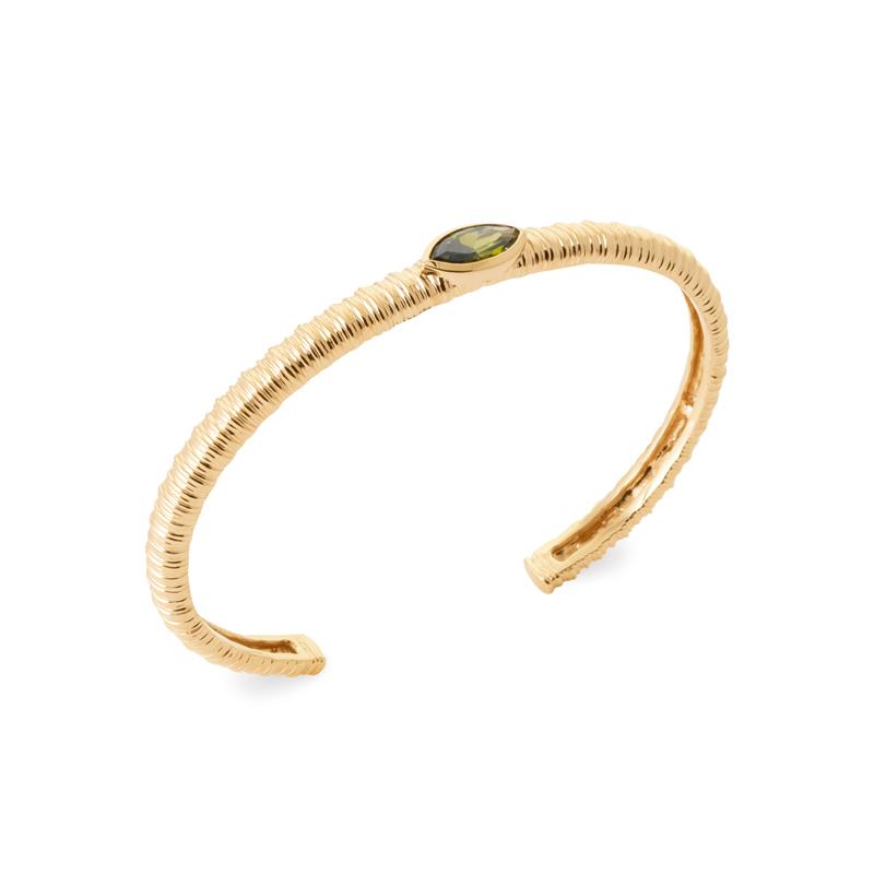 Coque de Nacre Bracelet jonc plaqué or 973936