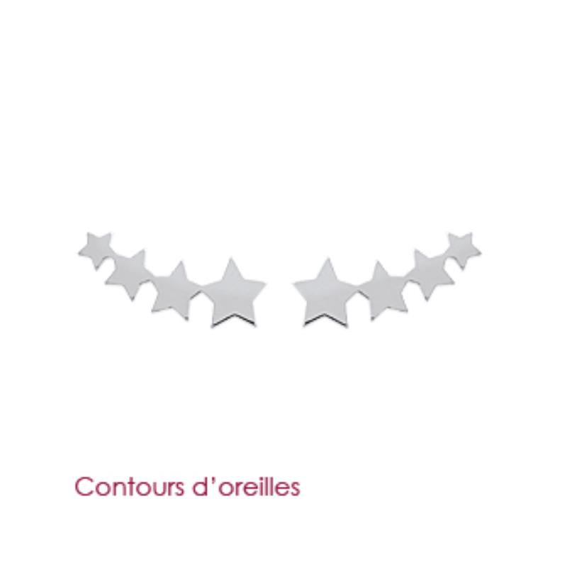 Coque de Nacre Boucles d'oreilles argent 7522200
