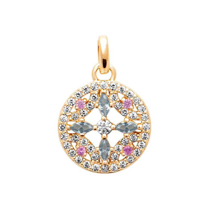 Coque de Nacre Pendentif plaqué or 2792705