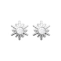 Coque de Nacre Puces d'oreilles argent 1598410