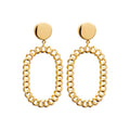 Coque de Nacre Boucles d'oreilles pendantes plaqué or 23001500