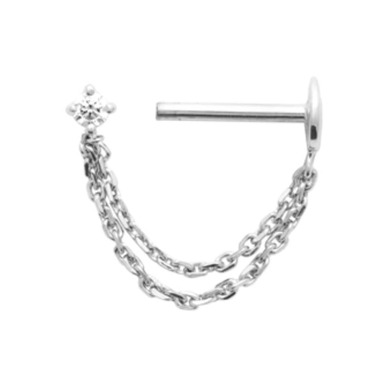 Coque de Nacre Piercing argent 13071510