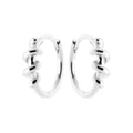 Coque de Nacre Créoles argent 7669200